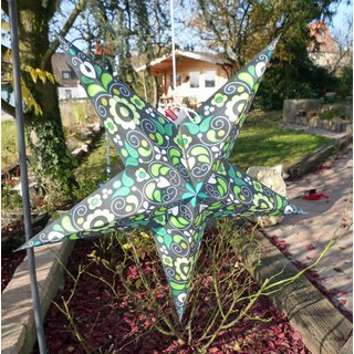 Starlightz Stern, earth friendly, Leuchtstern kurbits green