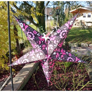 Starlightz Stern, earth friendly, Leuchtstern kurbits pink