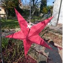 Starlightz Stern, earth friendly, Leuchtstern damaskus red