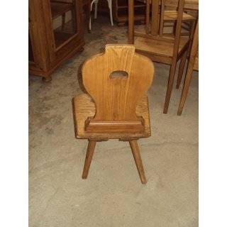 alter Stuhl, Küchenstuhl, Holzstuhl, Brettstuhl 