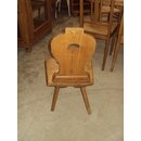alter Stuhl, Küchenstuhl, Holzstuhl, Brettstuhl 