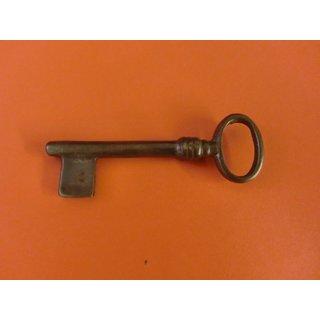 Schlüssel Messing gealtert 6 cm