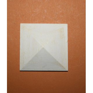 Holzzierteil Quader 6 x 5,5 cm