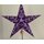 Starlightz Stern, earth friendly, Leuchtstern rokkoko violet/pink