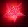 Starlightz Stern, earth friendly, Leuchtstern mono red