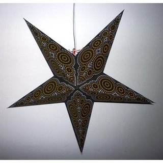 Starlightz Stern, earth friendly, Leuchtstern marrakesh brown / yellow