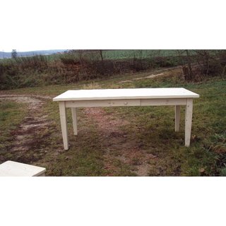 Tisch im Jugendstil 220 x 95 cm, Esstisch, Weichholztisch, Holztisch